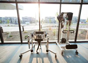 Therapy equipment at Cascadia of Boise, Idaho a skillen nursing and therapy facility