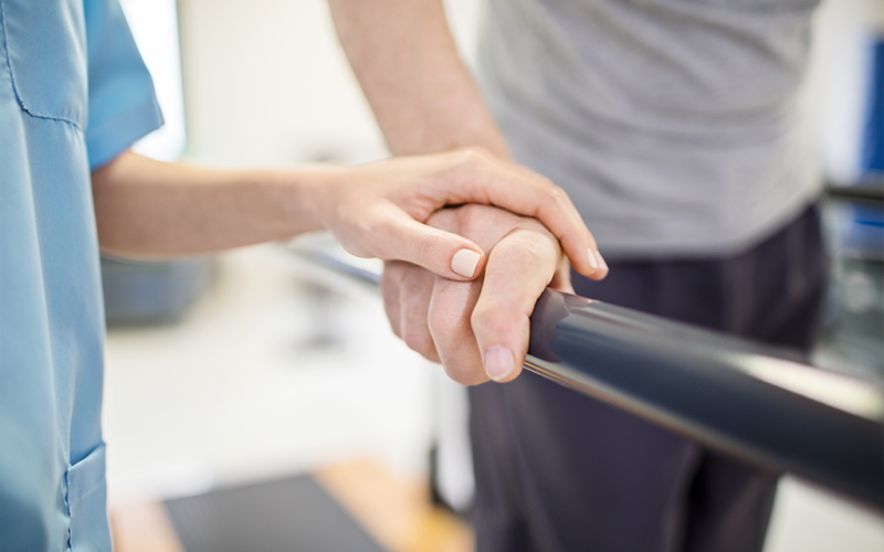 Physical therapy session at Cascadia of Boise, Idaho